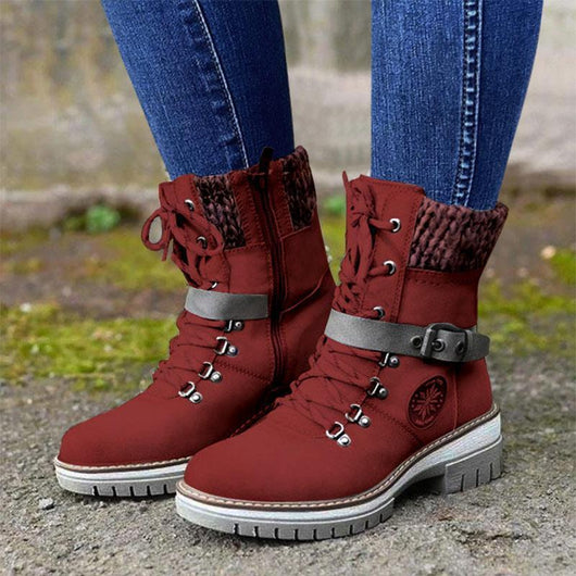 Botas Mujer Talla Grande Otoño Invierno - Comodidad y Estilo - Image 15