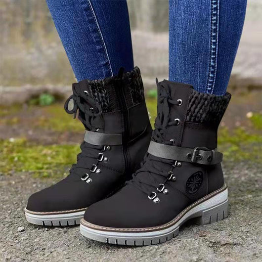 Botas Mujer Talla Grande Otoño Invierno - Comodidad y Estilo - Image 17