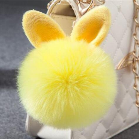 Llavero de Peluche Colorido Conejo - Image 16