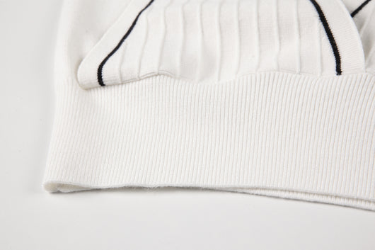 Suéter Tipo Dos Piezas con Cuello Polo para Mujer - Image 11
