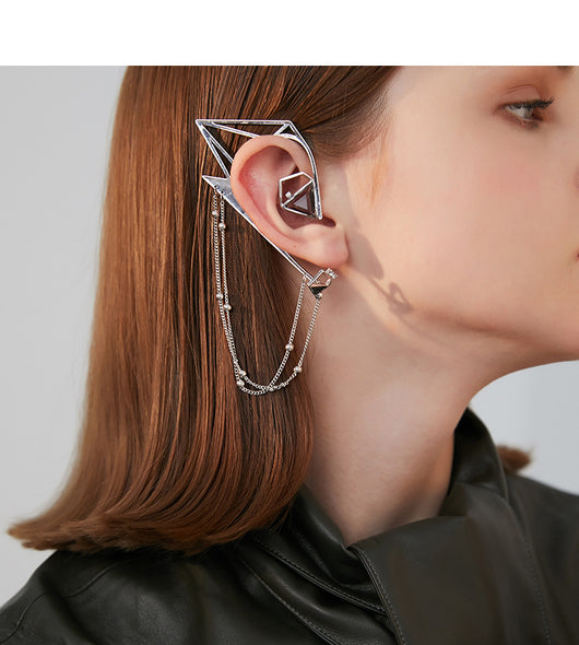 Aretes Geométricos Largos Estilo Minimalista - Image 6