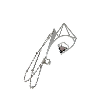 Aretes Geométricos Largos Estilo Minimalista - Image 9