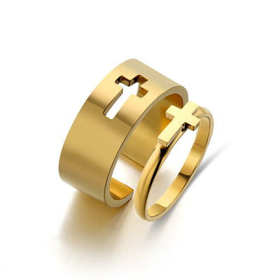 Anillo de Acero Titanio Minimalista y Versátil - Image 9