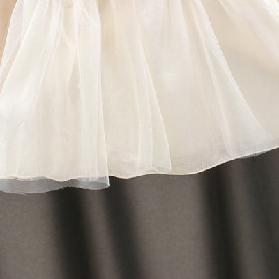 Vestido Infantil de Algodón Mesh con Manga Larga - Image 11