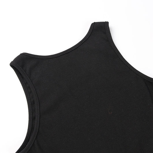 Chaleco Estampado Dark Style - Top Corto Sexy Interior - Image 20