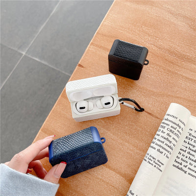 Funda de Cuero para Auriculares Bluetooth con Patrón Piel de Serpiente - Image 9