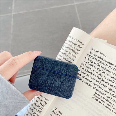 Funda de Cuero para Auriculares Bluetooth con Patrón Piel de Serpiente - Image 14