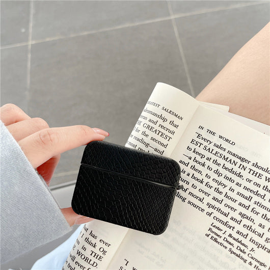 Funda de Cuero para Auriculares Bluetooth con Patrón Piel de Serpiente - Image 15