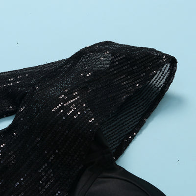 Jumpsuit Elegante Asimétrico con Lentejuelas y Transparencias - Image 19