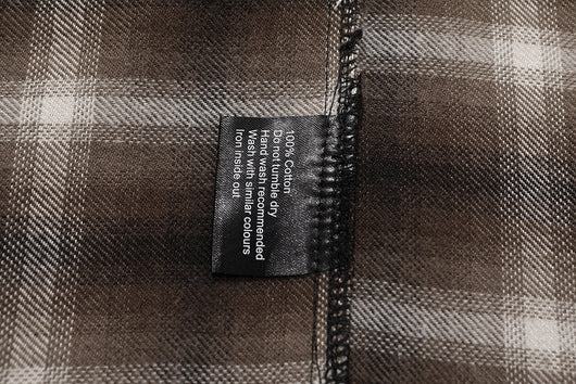 Camisa Flanela Cuadros Bicolor con Detalles Rotos - Image 16
