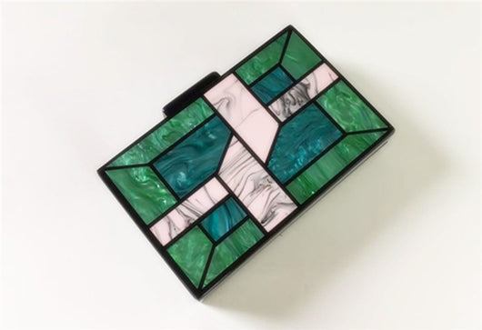 Bolso de Cena Geométrico con Costuras - Diseño Versátil para Cualquier Ocasión - Image 22