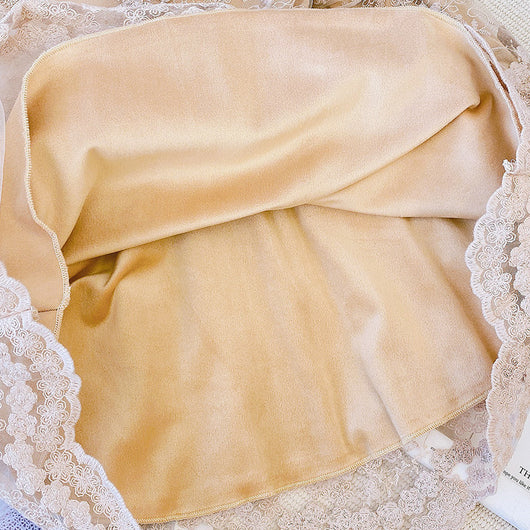 Vestido Infantil Elegante con Lazo de Encaje y Terciopelo de Manga Larga - Image 15