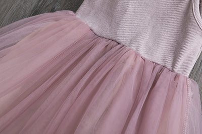 Vestido Infantil Elegante con Lazo de Encaje y Terciopelo de Manga Larga - Image 19