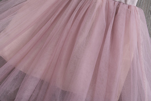 Vestido Infantil Elegante con Lazo de Encaje y Terciopelo de Manga Larga - Image 20