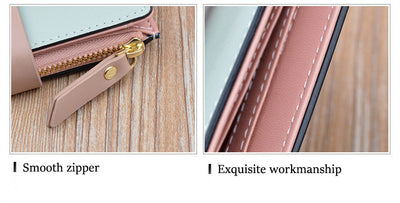 Billetera Larga para Mujer Estilo Coreano con Múltiples Compartimentos - Image 11