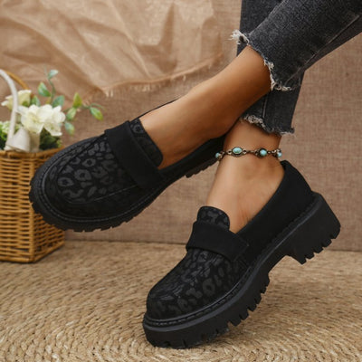 Mocasines Plataforma Cómodos Estilo Británico en Cuero Premium - Image 9