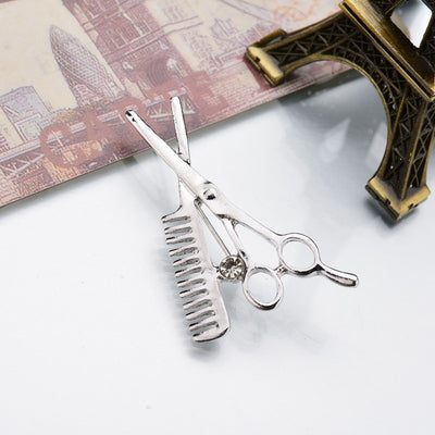 Kit de Peluquería: Tijeras, Peine y Aguja para Cuello - Image 3