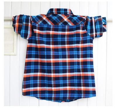 Camisa Suelta de Manga Larga para Niños Talla Grande - Image 6