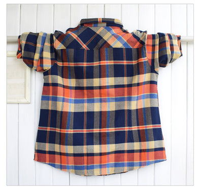 Camisa Suelta de Manga Larga para Niños Talla Grande - Image 9