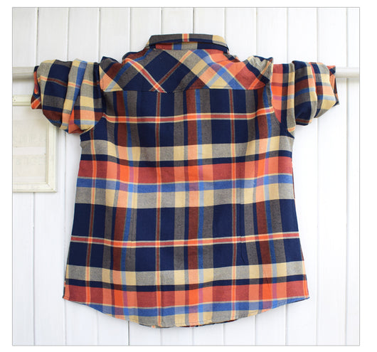 Camisa Suelta de Manga Larga para Niños Talla Grande - Image 9