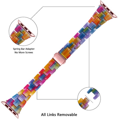 Reloj Inteligente Slim de Resina con Acero Inoxidable y Tres Cuentas - Image 29