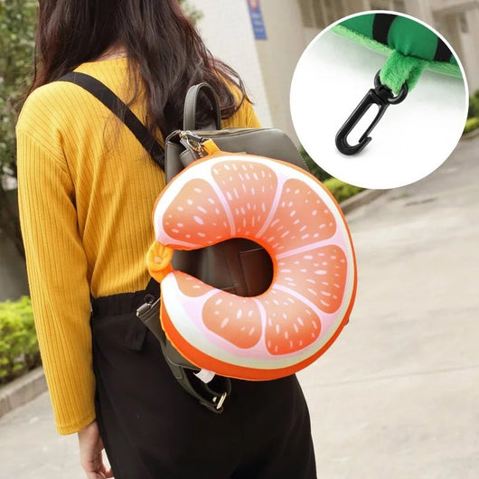Almohada de Cuello en Forma de U con Diseño de Frutas - Image 3