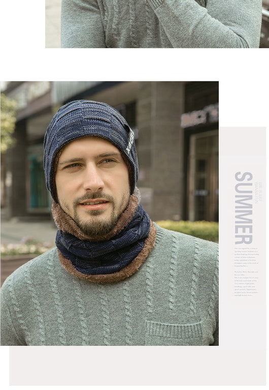 Juego de Cuello y Gorro de Punto en Terciopelo - Image 17