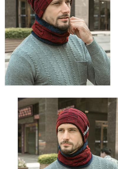 Juego de Cuello y Gorro de Punto en Terciopelo - Image 19
