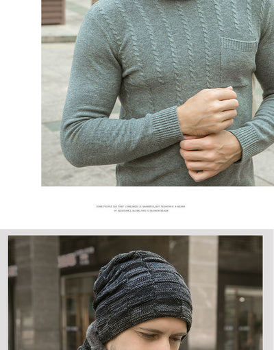 Juego de Cuello y Gorro de Punto en Terciopelo - Image 20
