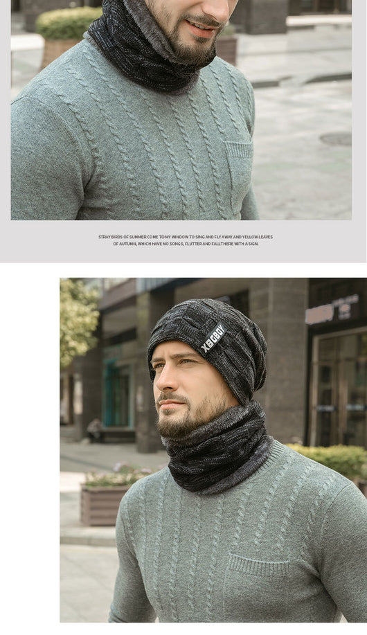 Juego de Cuello y Gorro de Punto en Terciopelo - Image 21