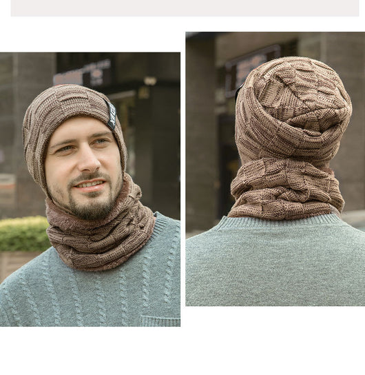 Juego de Cuello y Gorro de Punto en Terciopelo - Image 23