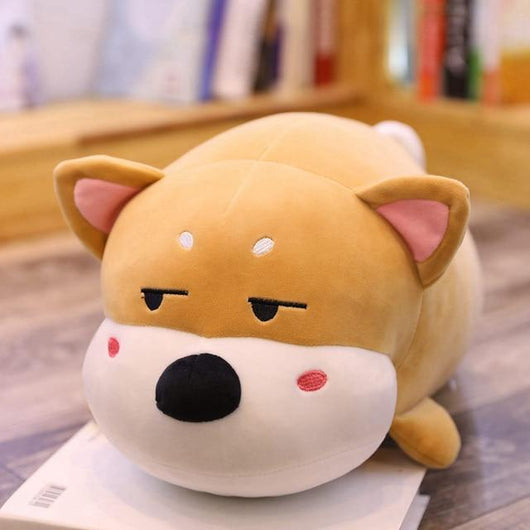 Muñeca Shiba Inu Niña en la Cama