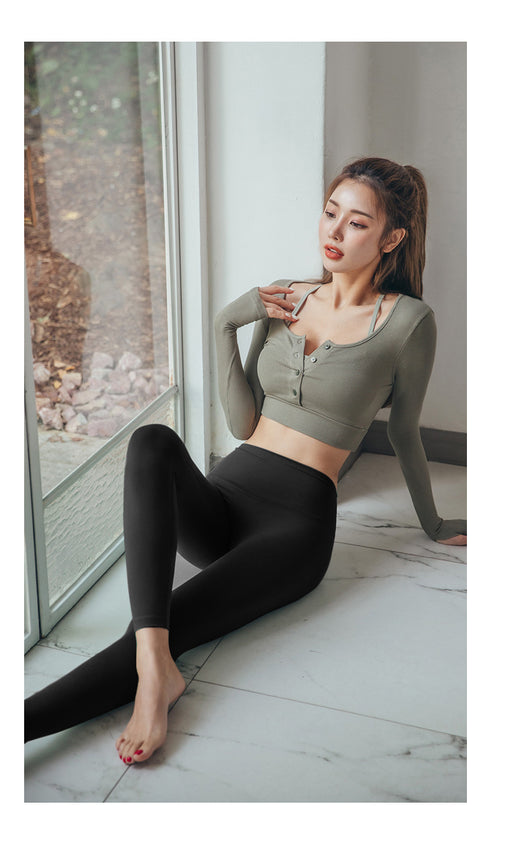 Playera Deportiva de Manga Larga para Mujer - Yoga y Running - Image 18