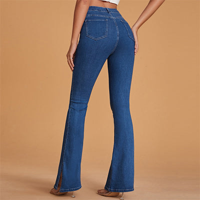 Jeans Talle Alto Slim Cintura Microajustada Mujer - Image 12