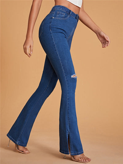 Jeans Talle Alto Slim Cintura Microajustada Mujer - Image 13