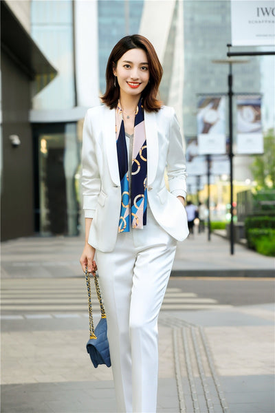 Traje Ejecutivo Femenino Dos Piezas - Elegancia Profesional - Image 17