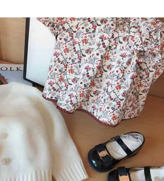 Vestido Princesa Infantil con Cuello Muñeca y Detalles de Encaje - Image 12