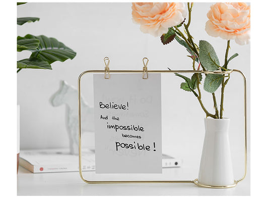 Soporte Moderno para Fotos y Postales con Pinzas - Decoración del Hogar - Image 9