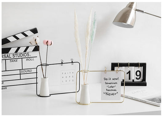 Soporte Moderno para Fotos y Postales con Pinzas - Decoración del Hogar - Image 11