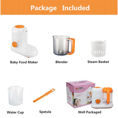 Procesador Multifunción de Alimentos para Bebé con Calentador Inteligente - Image 5
