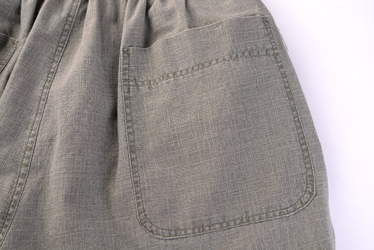 Pantalones Casuales de Cintura Alta Elástica para Adultos Mayores - Image 17