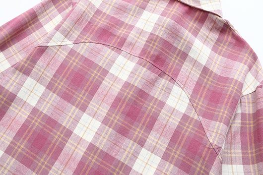 Camisa de Cuadros Manga Larga Estilo Básico - Image 26