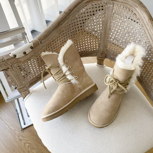 Botas de Nieve Impermeables Aisladas para Mujer - Image 10