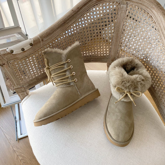 Botas de Nieve Impermeables Aisladas para Mujer - Image 25