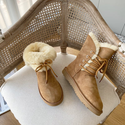 Botas de Nieve Impermeables Aisladas para Mujer - Image 38