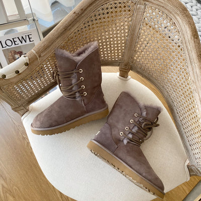 Botas de Nieve Impermeables Aisladas para Mujer - Image 40