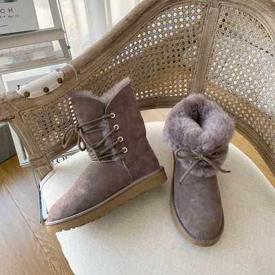 Botas de Nieve Impermeables Aisladas para Mujer - Image 43