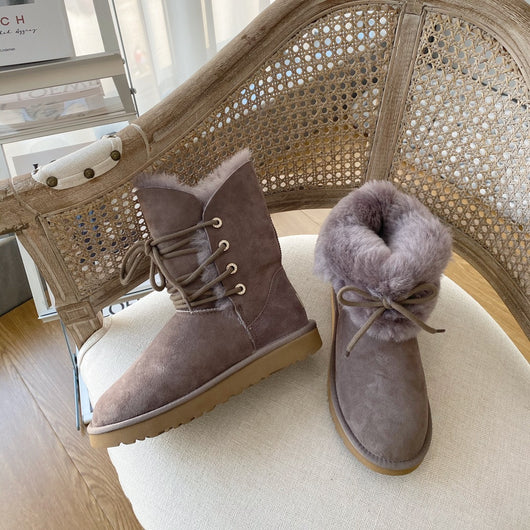 Botas de Nieve Impermeables Aisladas para Mujer - Image 43