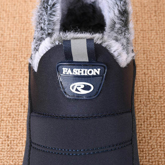 Zapatos de Algodón Pekín Clásicos para Hombre con Forro Grueso - Image 9