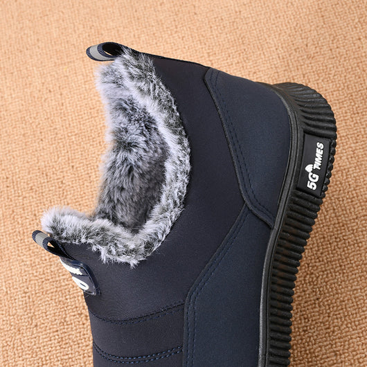 Zapatos de Algodón Pekín Clásicos para Hombre con Forro Grueso - Image 11